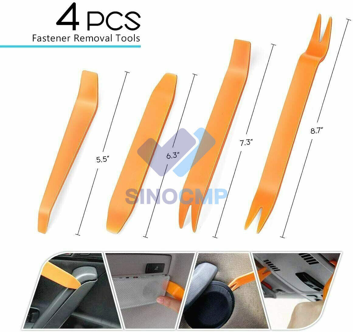 750X Car Retainer Clips Auto Fasteners Push Trim Clips Pin Rivet Bumper Kit