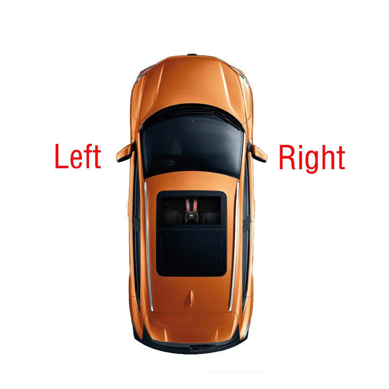 1Pair Front Bumper Fog Light Lamp Trim Frame Cover for Jeep Compass 2011-2017