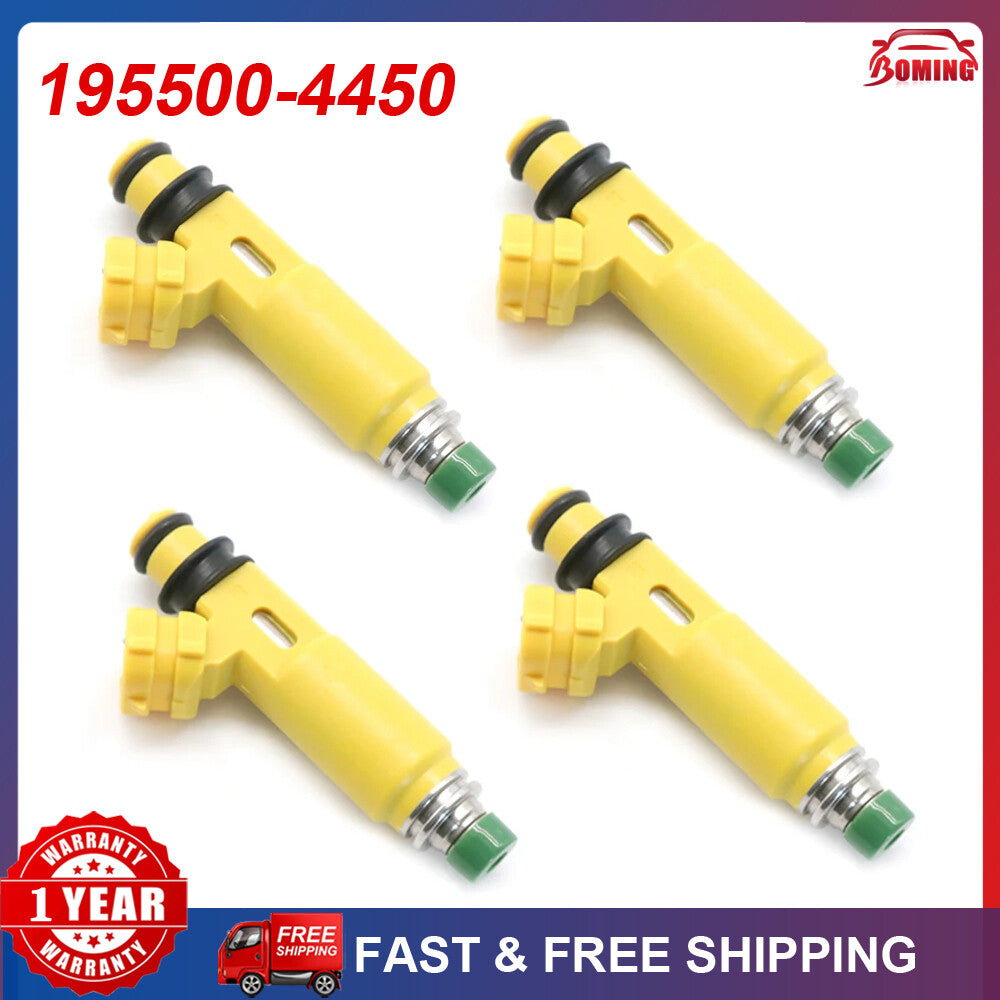 4PCS NEW Fuel Injector Nozzle 195500-4450 for Mazda RX-8 2004-2008 N3H3-13-250A