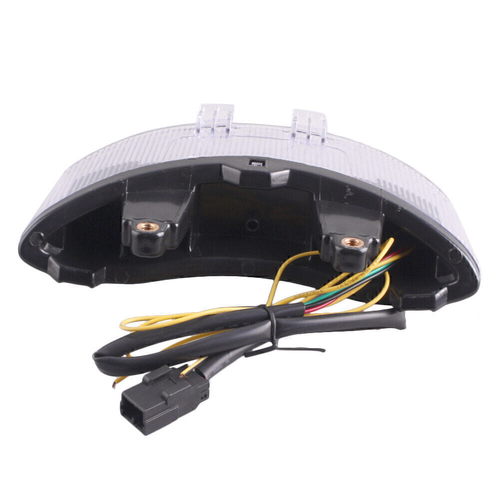 Clear LED Tail Light Integrated Turn Signals Lamp for Daytona 675 Triple 2005-10