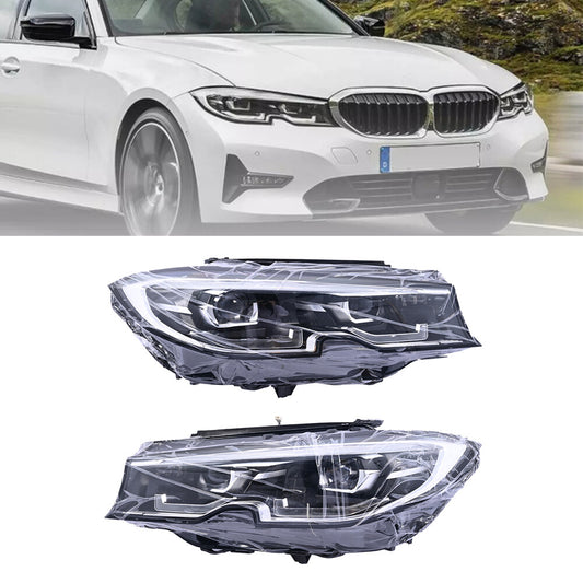 Fit 2019 2020 2021 for BMW 3 Series G20 G21 Full LED Headlights AFS LH+RH