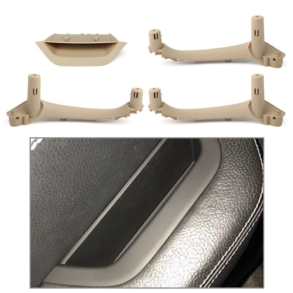 Interior Door Panel Handle Cover Pull Trim Bowl Fit for BMW X3 X4 F25 F26 4PCS