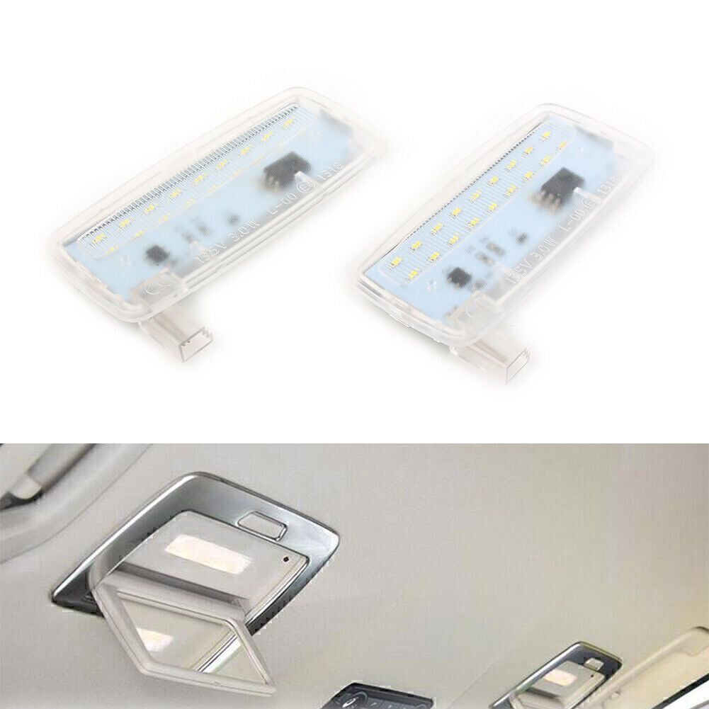 Fit for BMW E88 E93 LCI for Rolls-Royce 2x Error LED SMD Vanity Mirror Visor Light