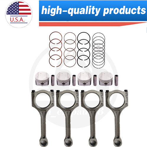 PistonRing Kit/Connecting Rods 23510-25030 for Tucson Forte Koup 2.0L Engine