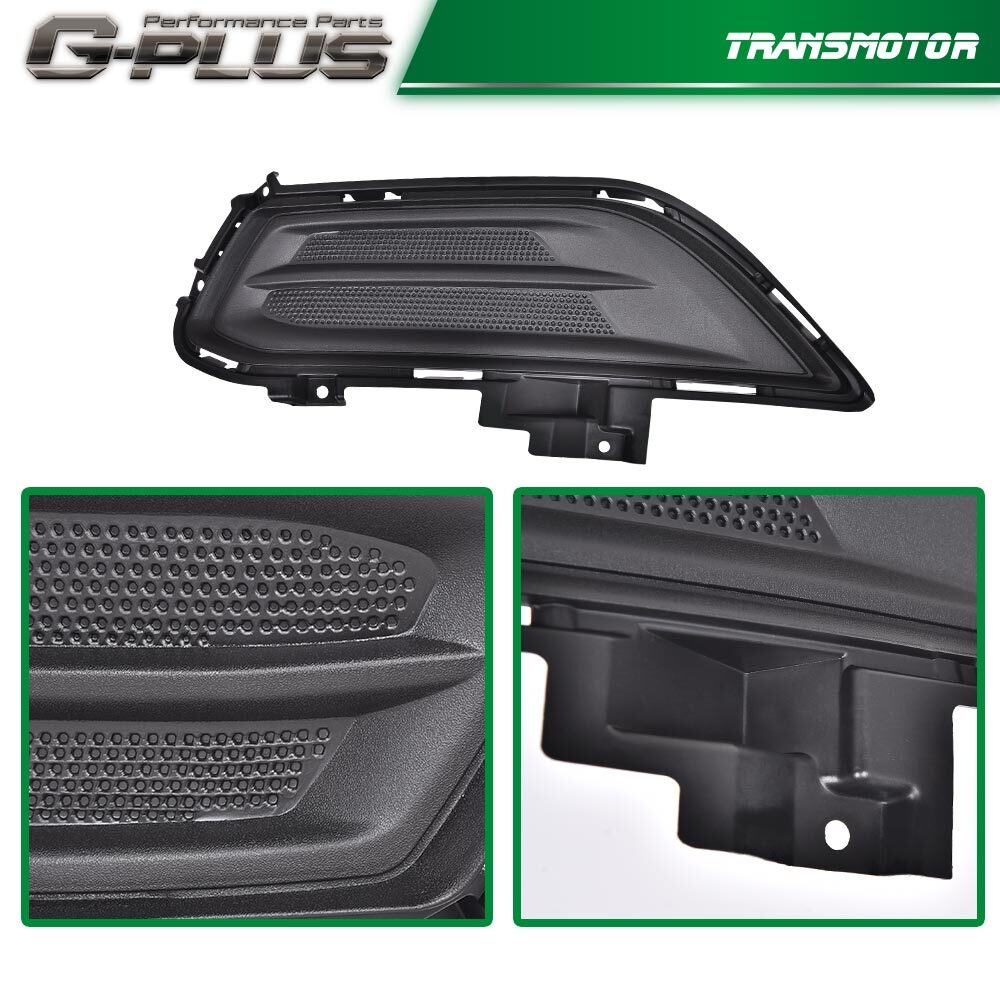 Suitable for 2013-2016 for Ford Fusion front bumper fog light covers (1 pair, left and right).