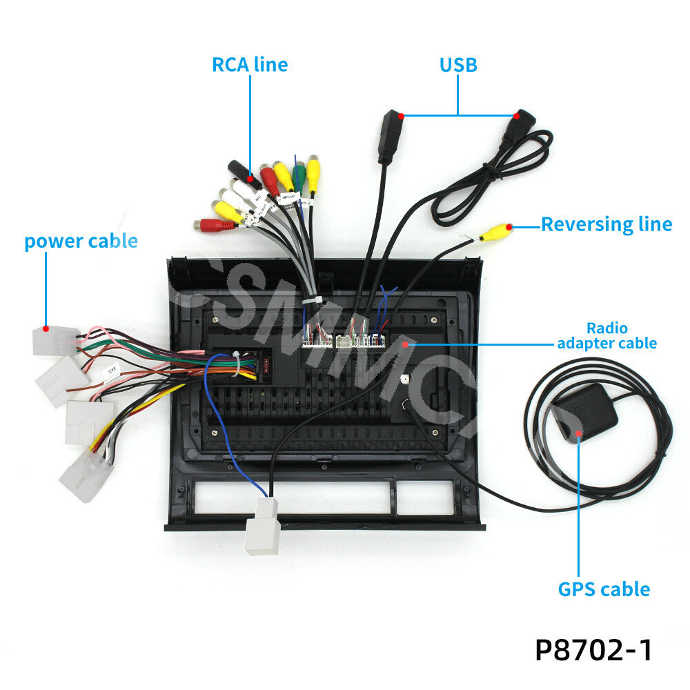Fit for Toyota Tacoma 2005-2013 Android Car Stereo Radio GPS WIFI For CarPlay
