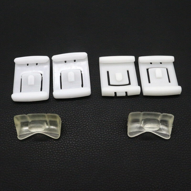Two new sets of for seat guide rails, slide rails, guide rail clips, and sliders suitable for Volkswagen MK1, MK2, MK3, and for Golf models.