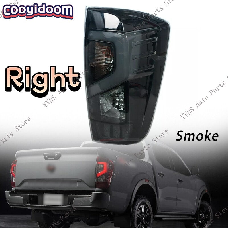 Right Side for Nissan Frontier Navara NP300 D23 2015-2023 Smoke Tail Lights