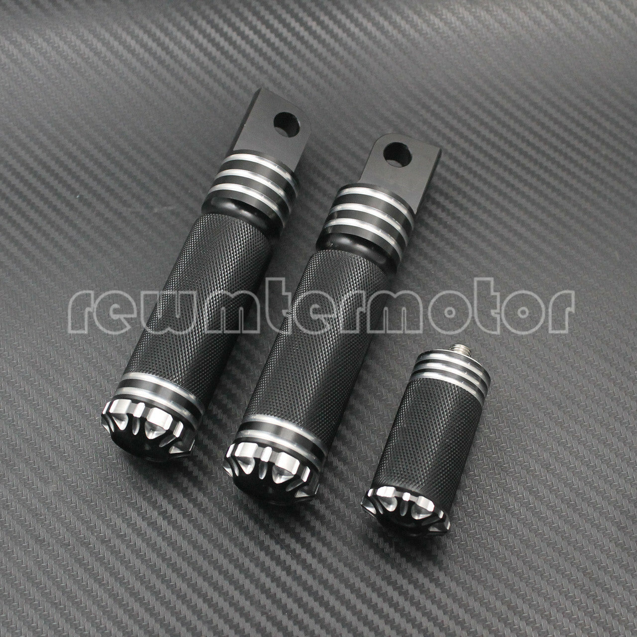 Motocycle Footrest Foot Pegs + Shifter Peg Fit for Harley Sportster Touring
