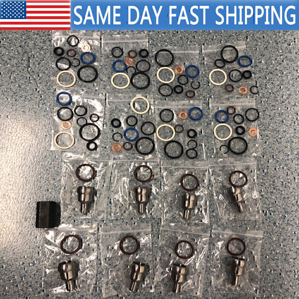 Fits for Ford 6.0L 2003-2010 Oil Rail Leak Repair Kit Tool O-rings Injector Seal