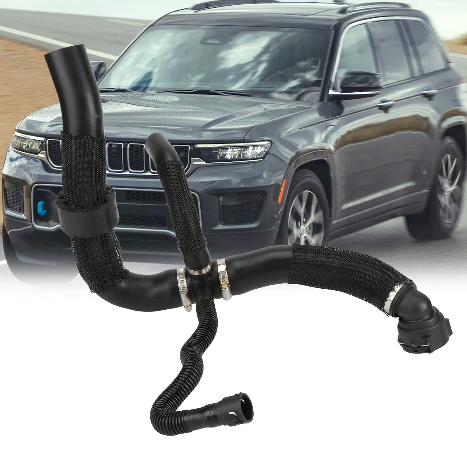 Lower Radiator Coolant Hose for Jeep Compass 2.4L l4 2017-2022 2018 68249896AC