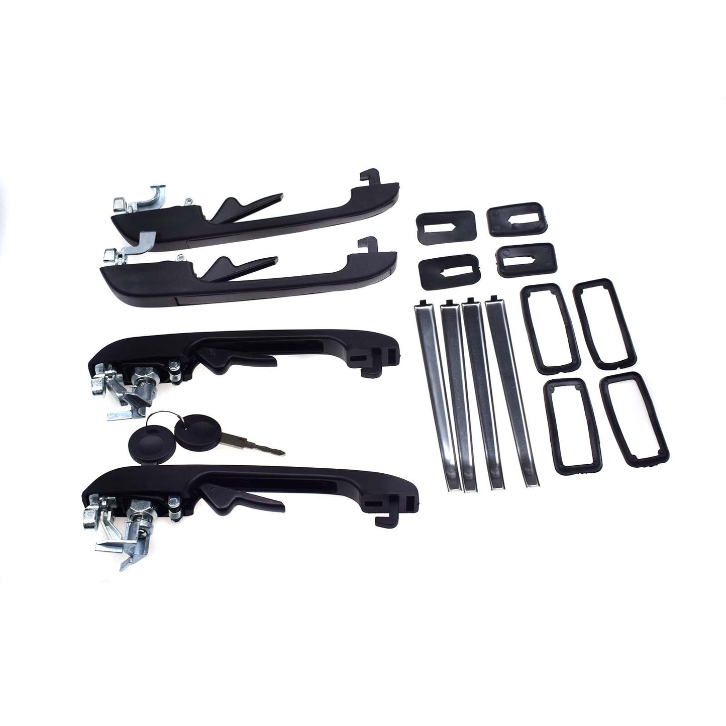 Outside Door Handle W/ Keys for VW for Golf for Jetta MK1/MK2 Scirocco Rabbit 191837205A