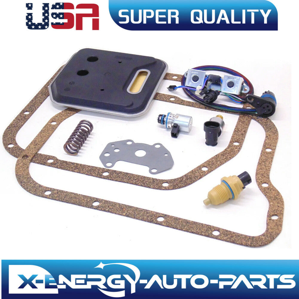 A518 46RE 48RE Transmission Filter Kit w/ Solenoid Sensor Set 1998-99