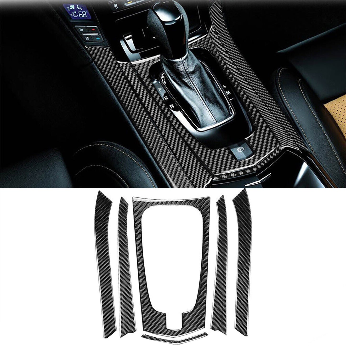 31PCS Carbon Fiber Full Interior Decorative Cover Trim for Cadillac CTS 2008-13?