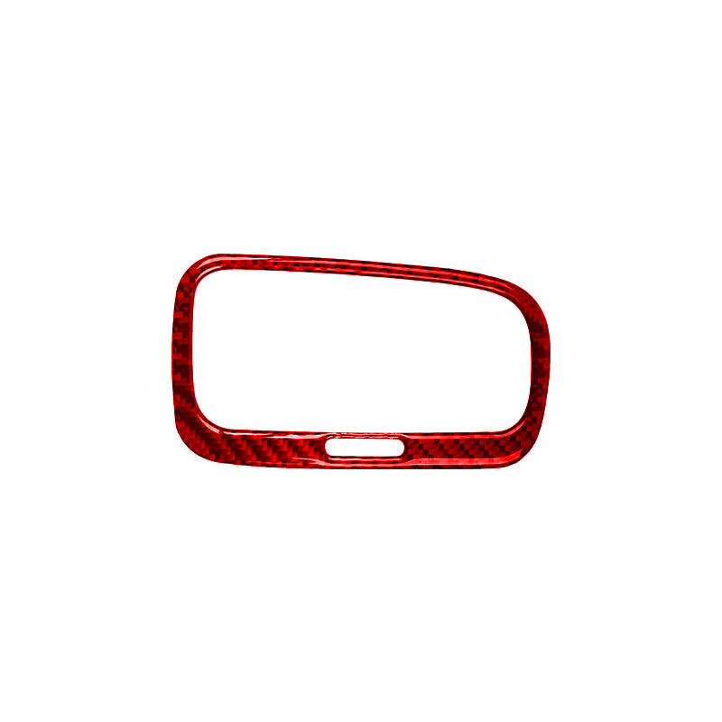 Red Carbon Fiber Passenger Air Outlet Cover Trim for Honda S2000 2004-2009