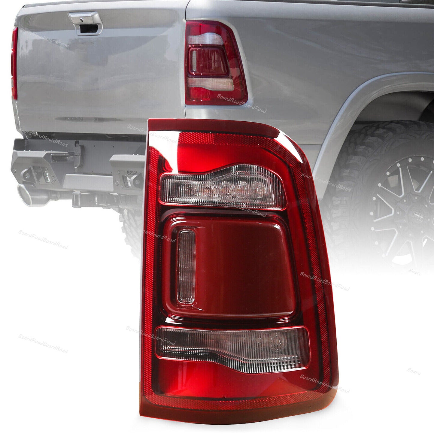 Right Side LED Tail Light For 2019 2021 2022 for Dodge for Ram 1500 Rear Brake Taillamp
