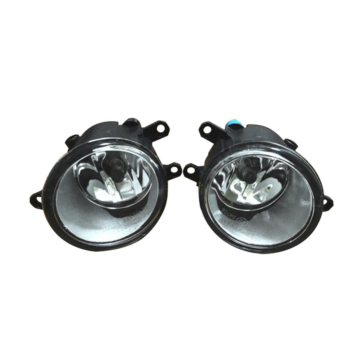 1Pair Clear Lens Front Bumper Fog Lights Lamps for Toyota Yaris 4 Door 2006-2010