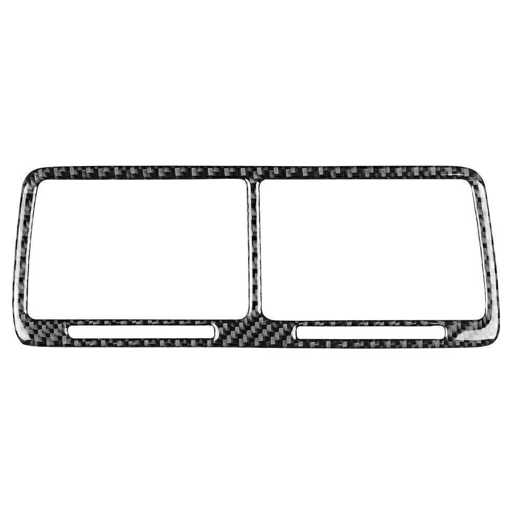 Carbon Fiber Dashboard Air Vent Outlet Cover Trim for Dodge for Challenger 2008-14