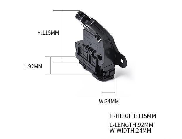 Rear Trunk Lock Lid Latch For 2013-2017 for Chevy Malibu / Impala 2.5L