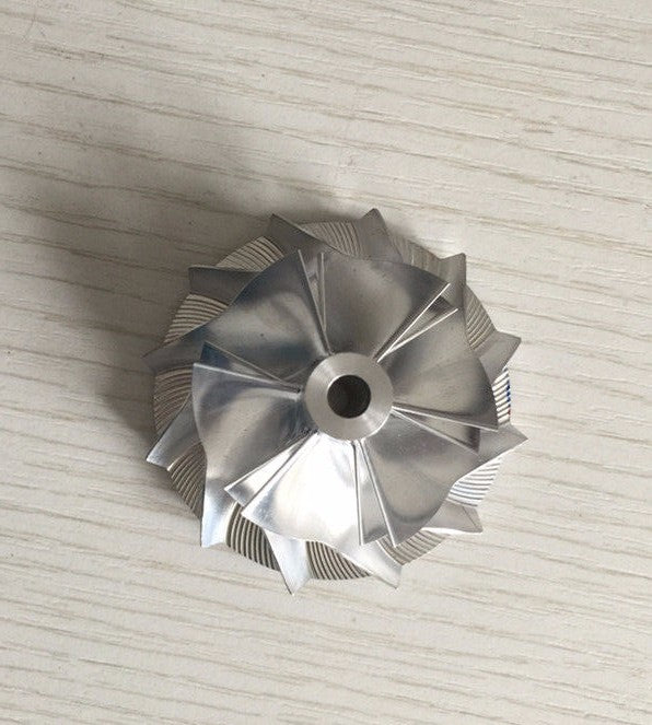 GT15-25 436131-0002 38.62/52.19 mm 6+6 Blade Turbine Blank Compressor Wheel for Audi