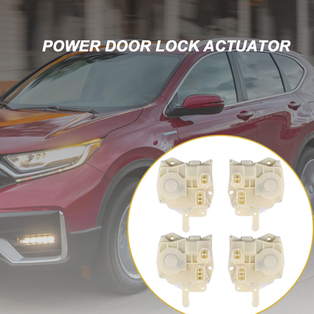 Power Door Lock Actuator for Honda Accord CR-V Front and Rear LH and RH Set