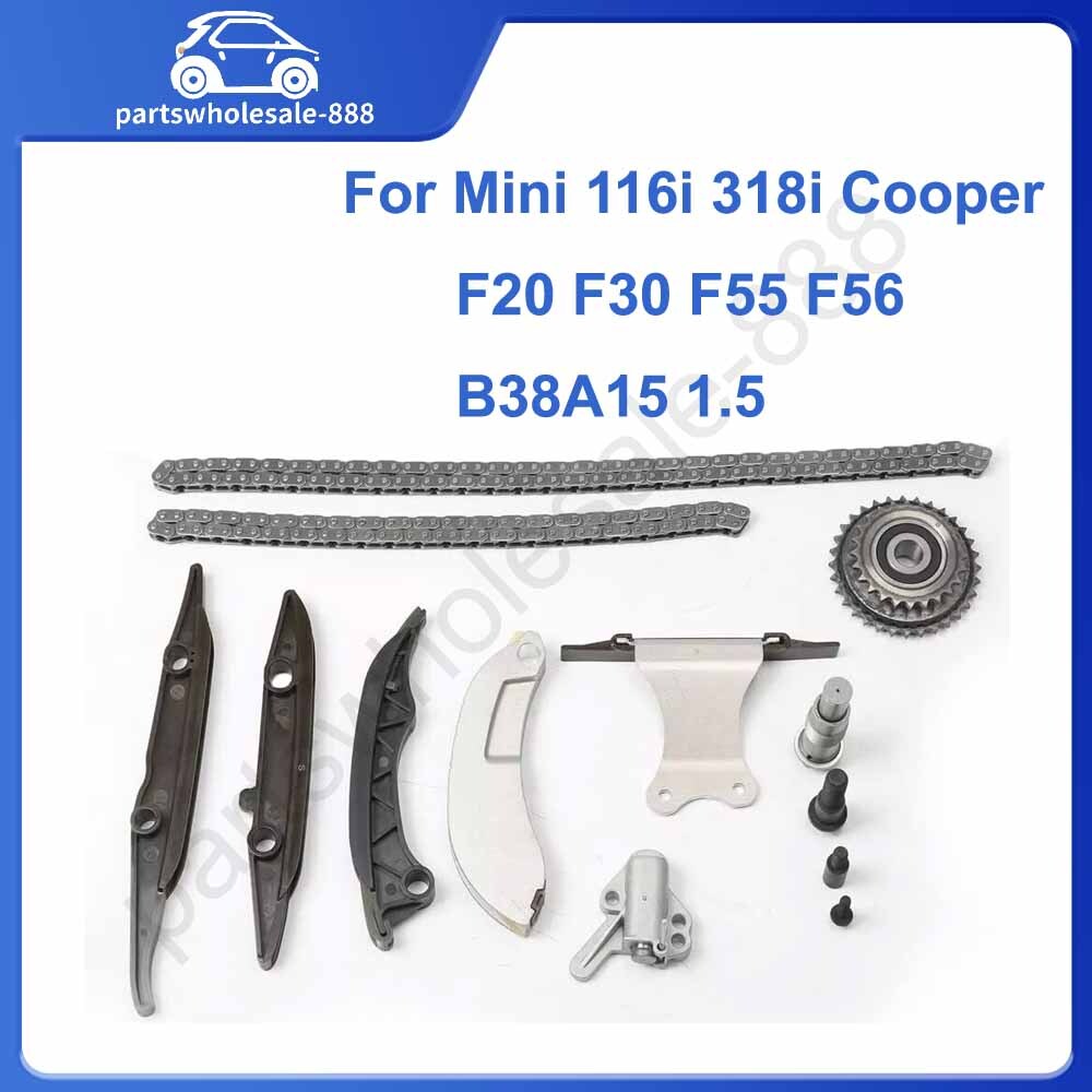 Engine timing chain kit for Mini 116i, 318i, Cooper F20, F30, F55, F56, B38A15 1.5