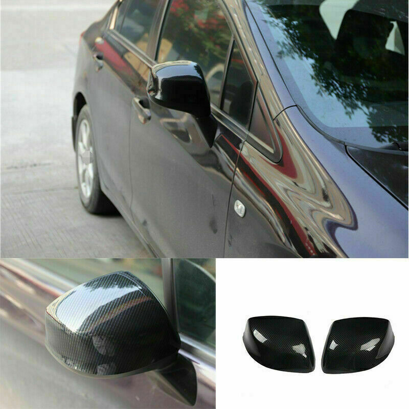 2pcs Carbon Fiber Rear View Side Door Mirror Cover for 2012-2015 for Honda for Civic 9th