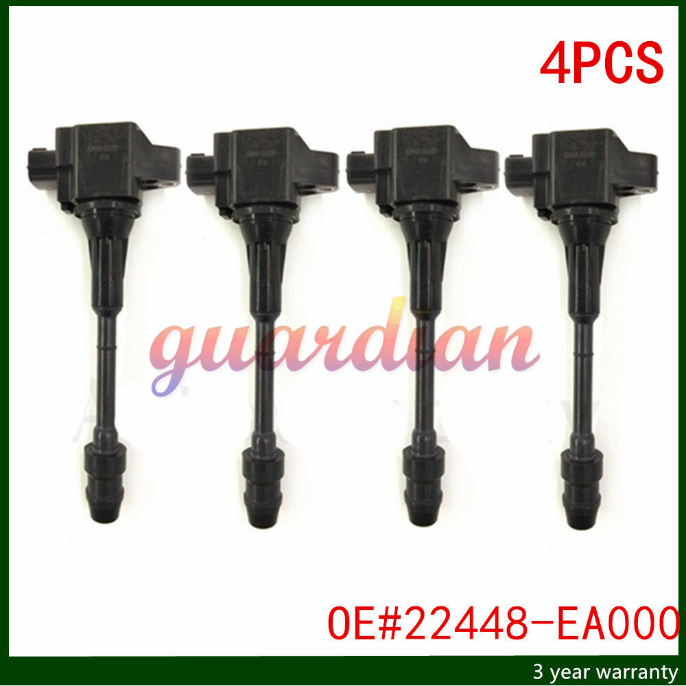 4PCS Ignition Coil 2005-2016 For Frontier/ 2009-2012 Equator 2.5L L4 22448-EA000