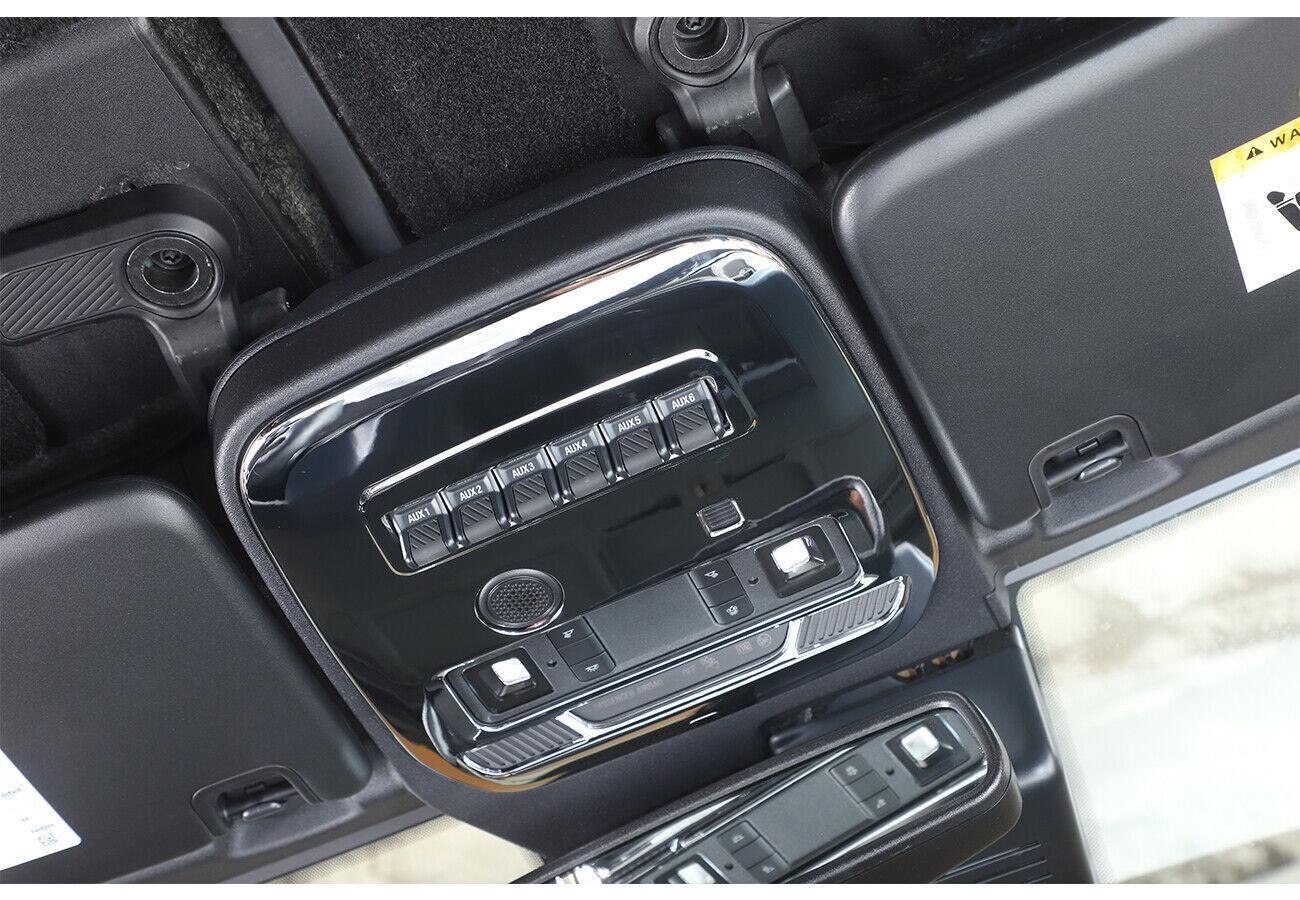 for Ford Bronco 2021-23 Chrome Front Reading Light Panel Cover Trim Accessories