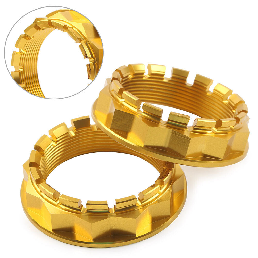 Pair Motorcycle Rear Wheel Axle Nut Fit for Ducati V4 1098 1198 1199 1299