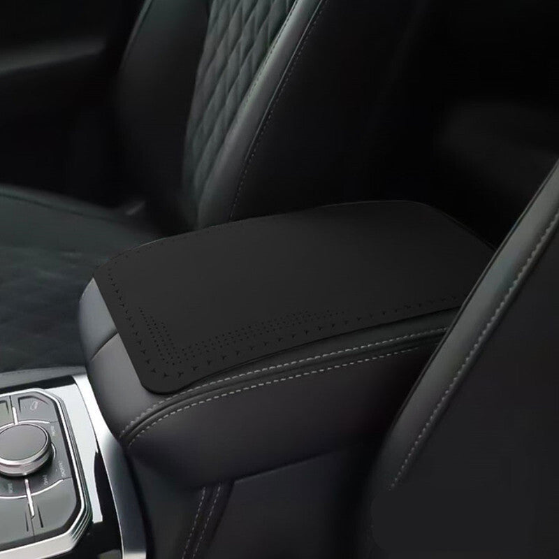 Armrest Cushion Cover Car Accessories Center Console Box Pad Protector Black