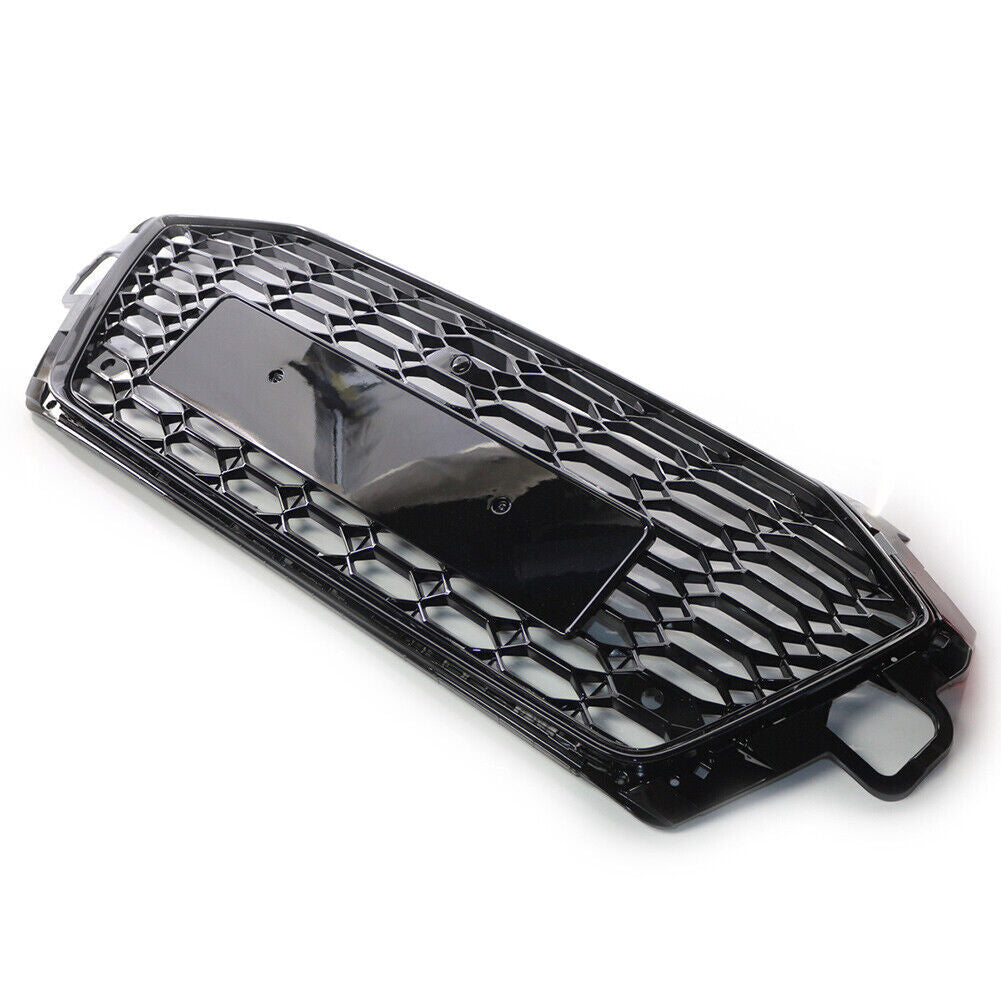 F¨¹r for Audi A4 S4 B9 2020-2022 K¨¹hlergrill Frontgrills Gl?nz Schwarz 8W0853651DB