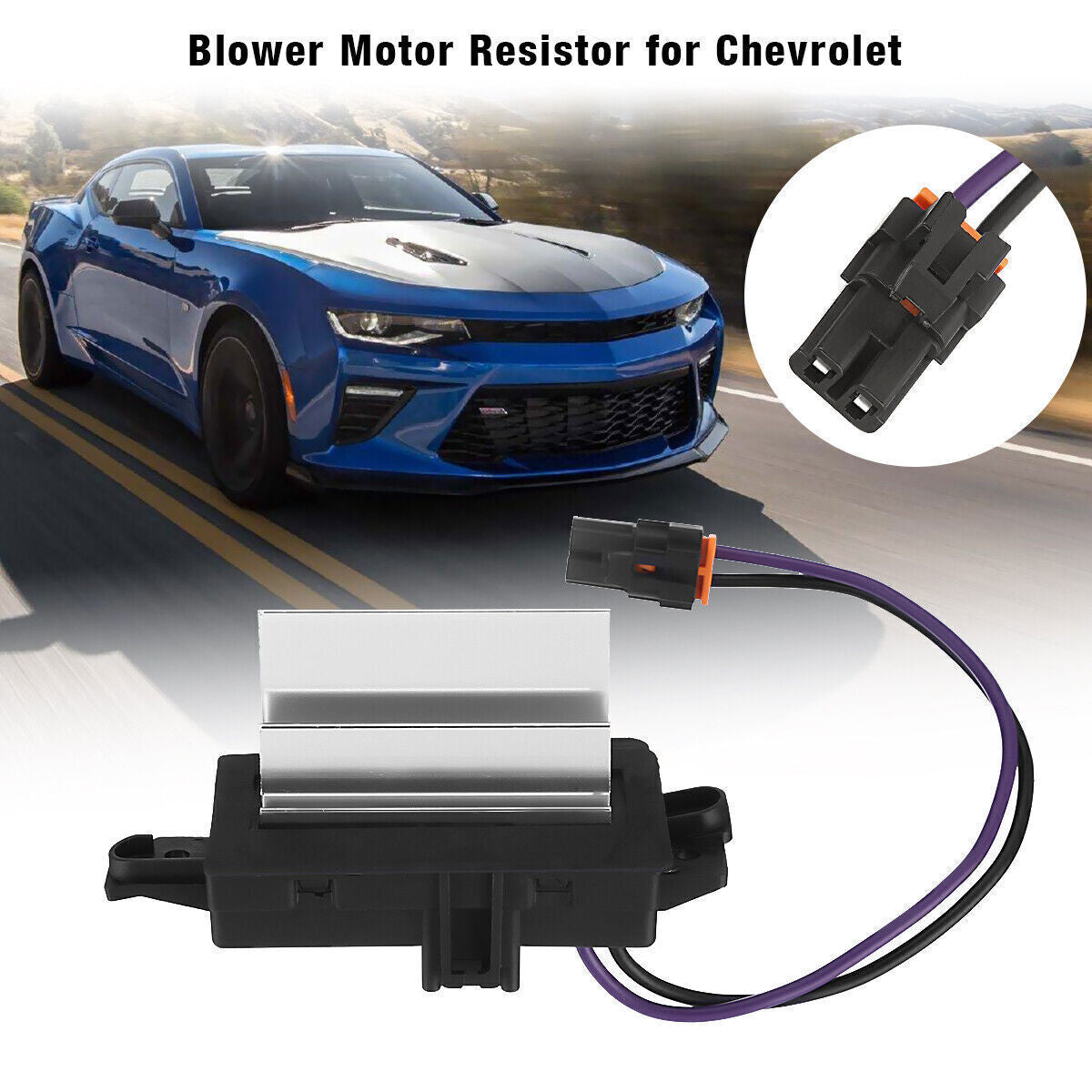 HVAC Blower Motor Resistor Front For 2003 2004 2005 2006 for GMC for Sierra 1500 2500 HD