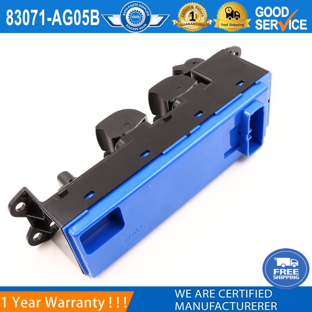 Power Window Switch Driver Side 83071AG05B for Subaru Legacy (2005-2009)