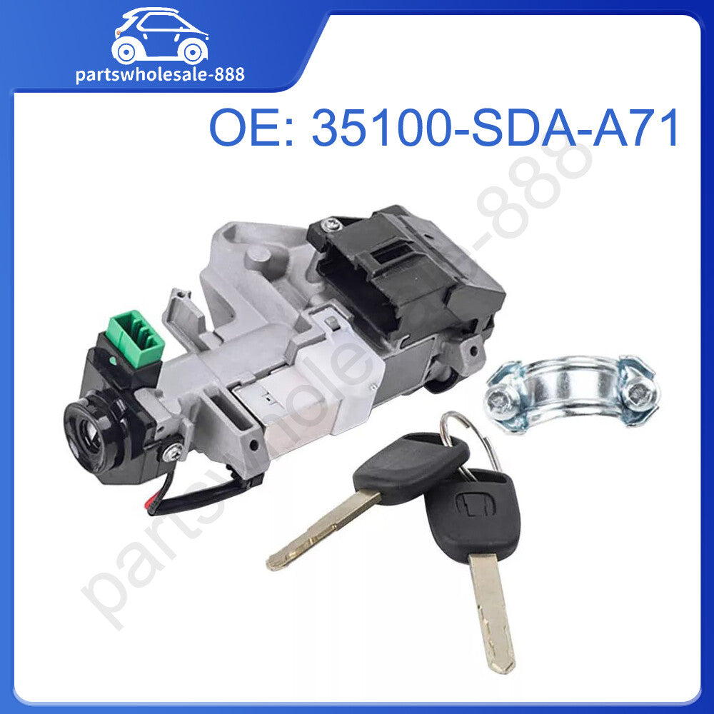 For 2003-2007 for Honda Accord With 2 Keys Ignition Switch Cylinder Lock Auto Trans