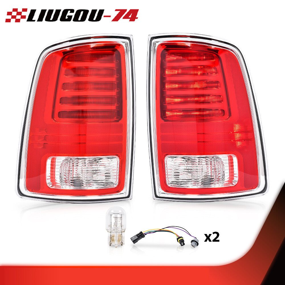 Suitable for 13-18 rpm 1500 2500 3500 rpm rear LED taillight kit for driver and passenger.