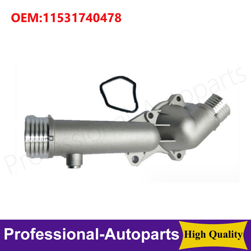 11531740478 new aluminum thermostat housing for BMW E39 528i