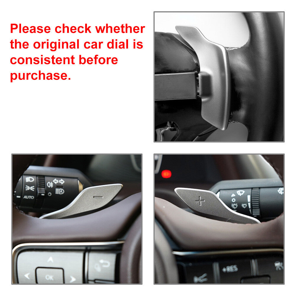 Car Steering Wheel Shift Paddle Shifter Extension for Lexus ES200 ES260 2018-21