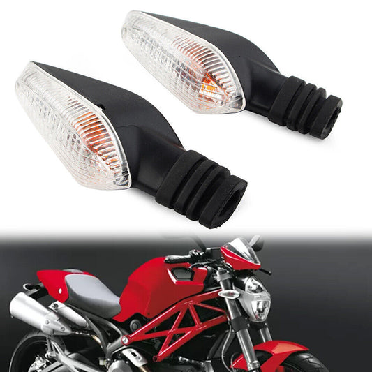 Motorcycle Turning Signal Lamp Light Fit for DUCATI Monster 695 696 796 797 Clear