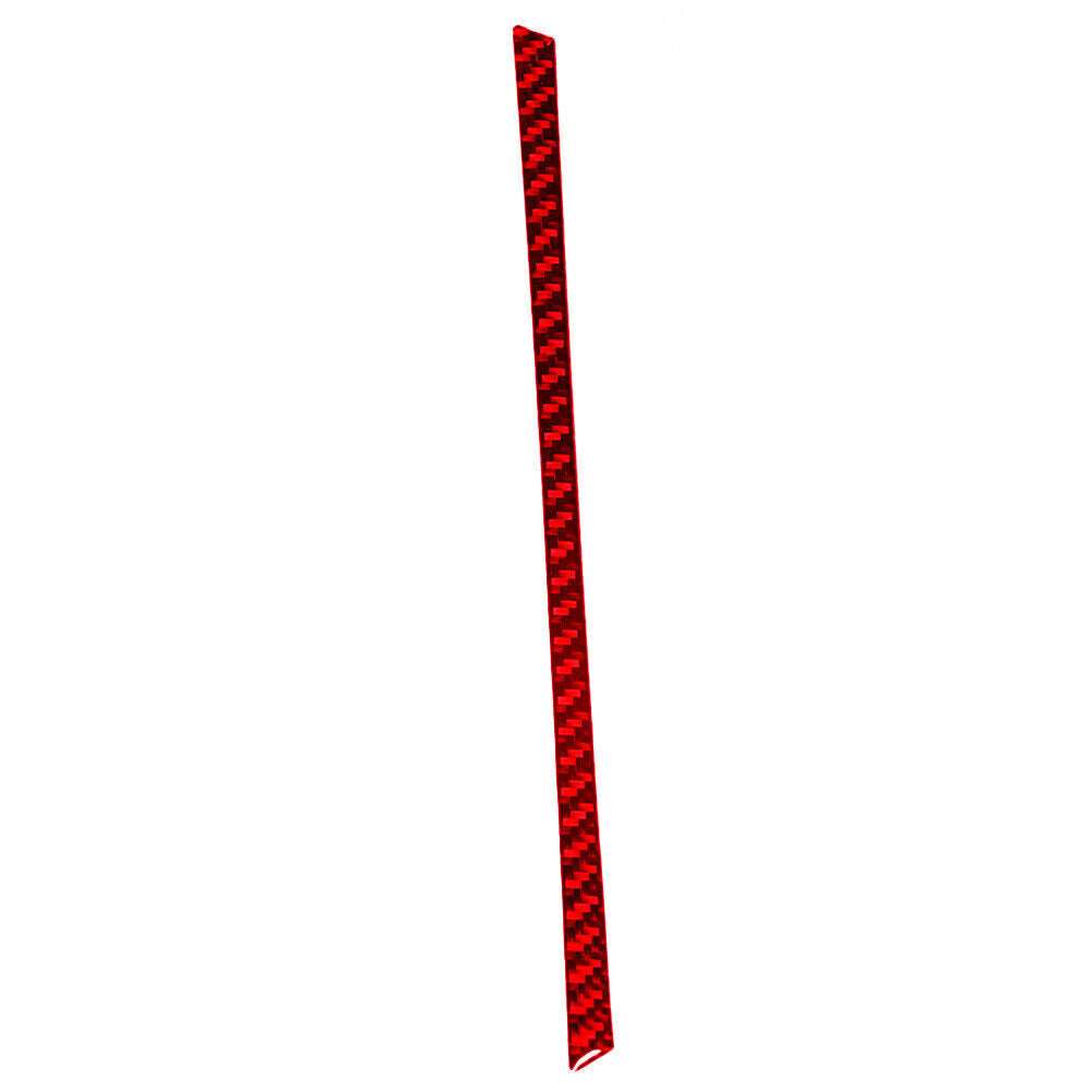 Red carbon fiber speedometer trim for BMW 6 Series F12 F13 2011-2018