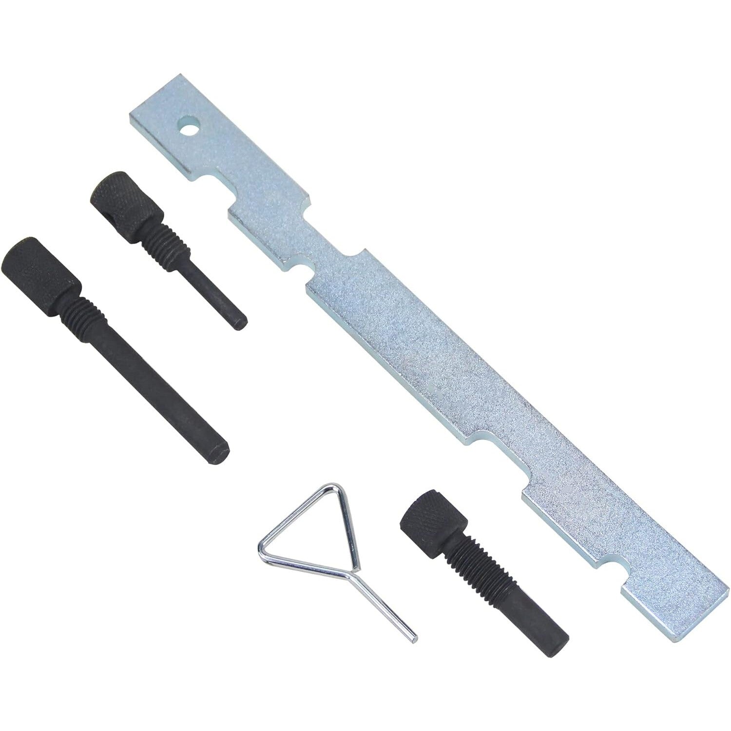5-piece engine camshaft calibration tool kit suitable for Ford 2.0L, 2.3L, 2.5L engines.