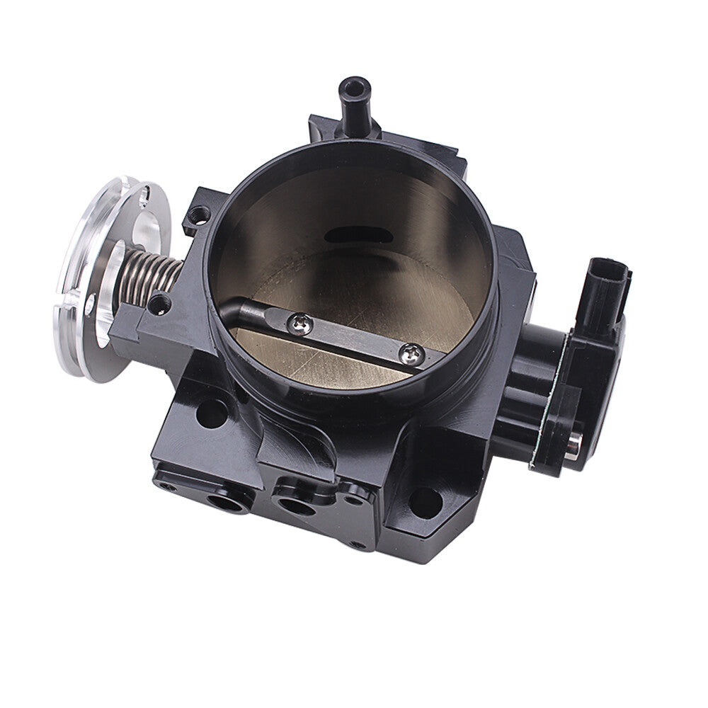 Black 70mm Throttle Body+TPS for Civic Si K-Series K20 Engine for Acura RSX