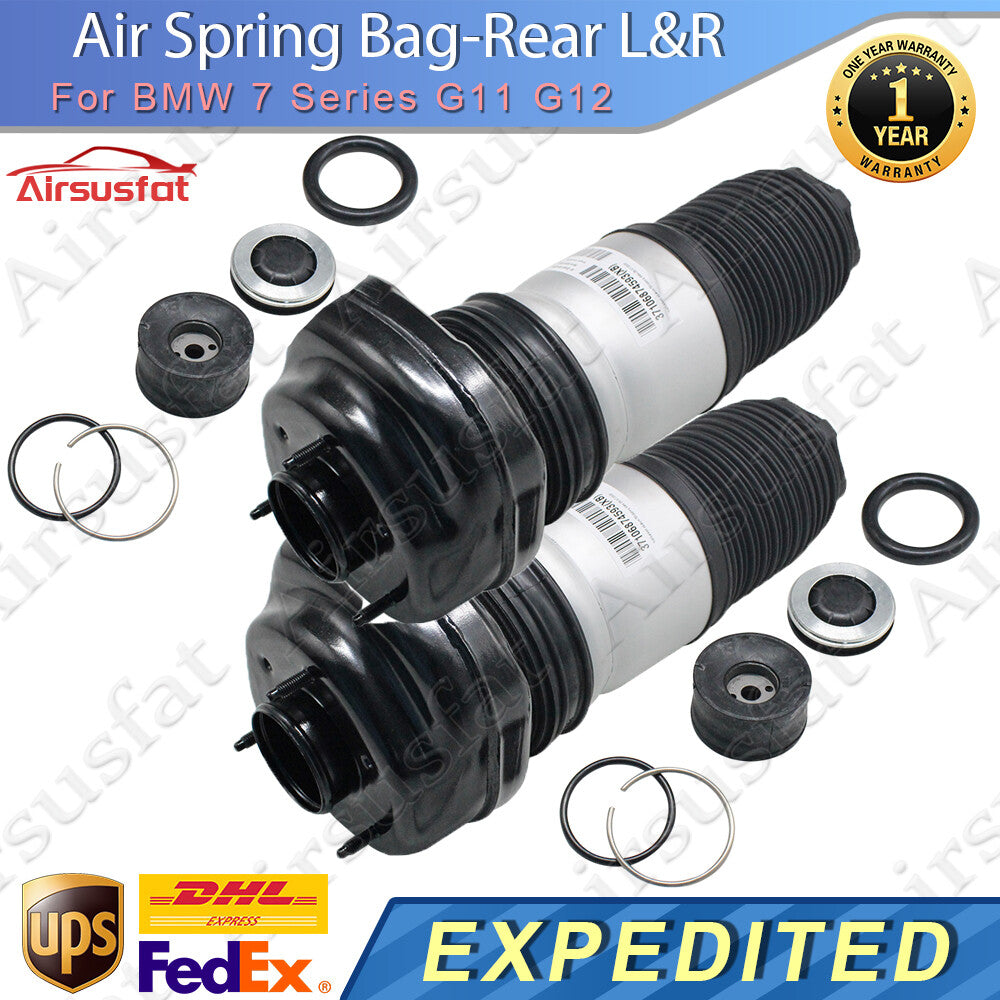 2x for BMW 7 Series G11 G12 740i 750i Rear LeftRight Air Suspension Spring Bags