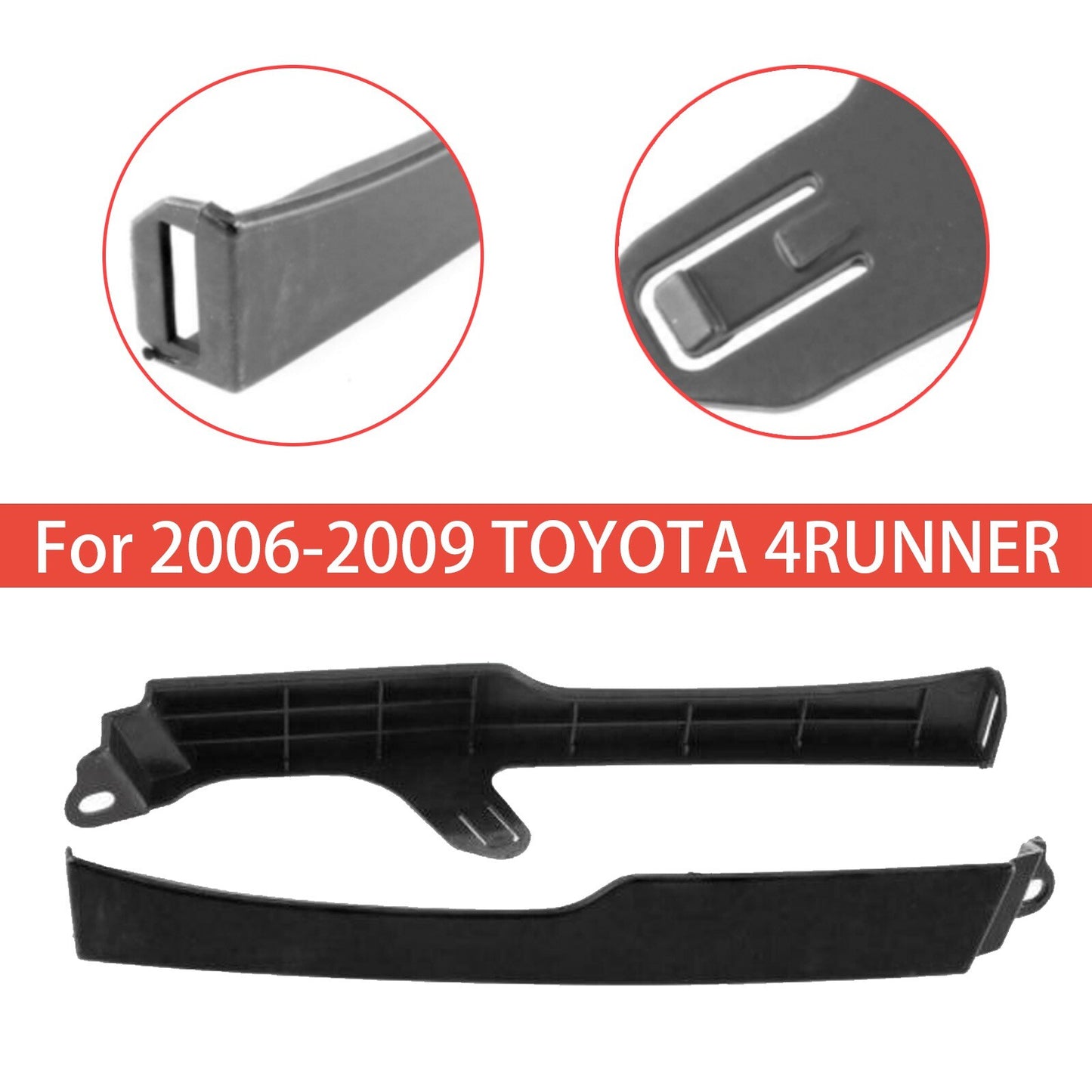 Front bumper grille headlight filler trim kit right-hand LH suitable for 06-09 for Toyota 4Runner AT