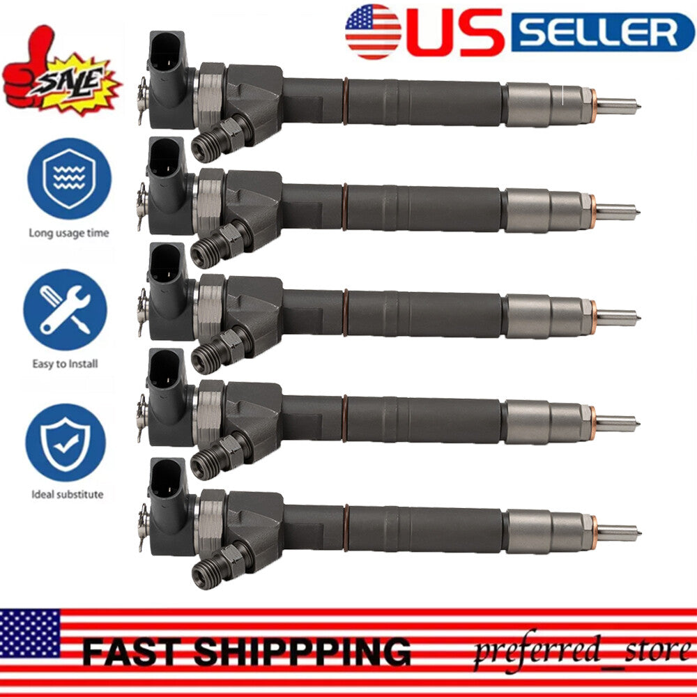 5 diesel fuel injectors, 6470700087, for Mercedes - for Dodge Sprinter OM647 2.7L, 04-06