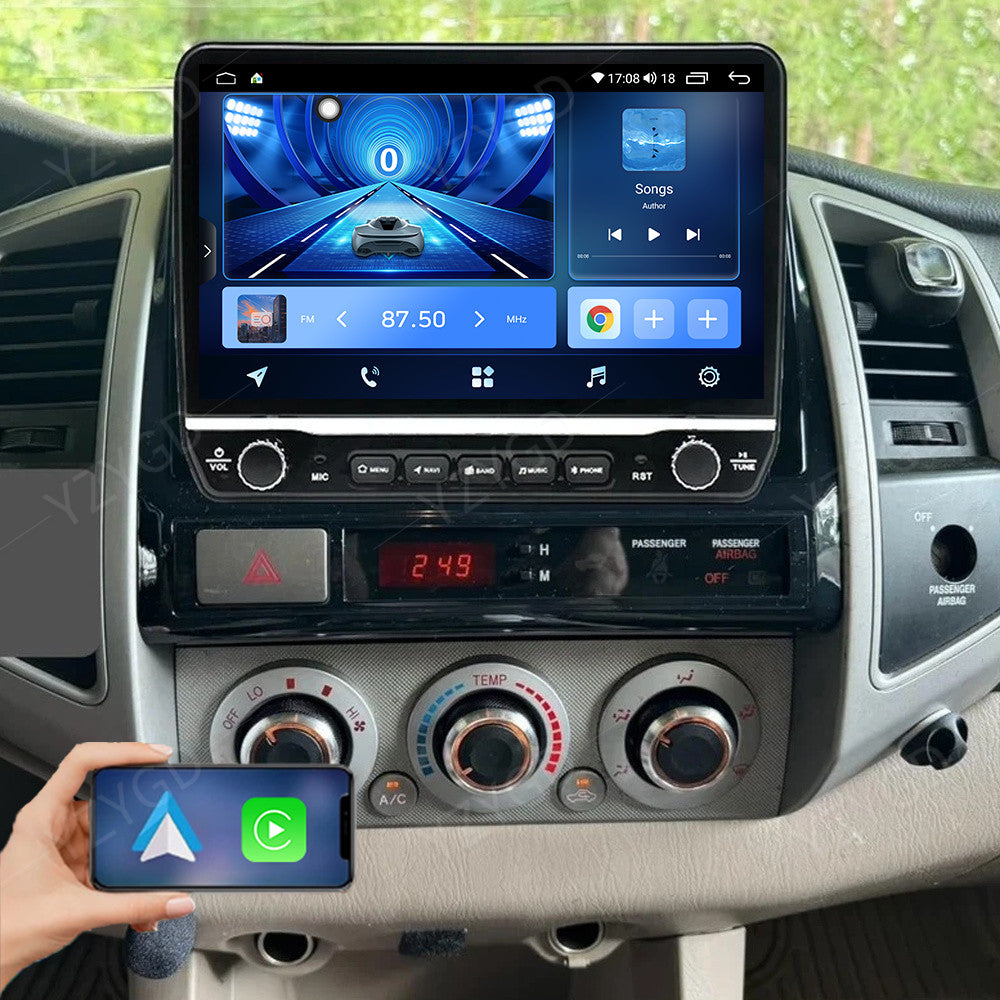 for Toyota Tacoma 2005-2013 10Android Car Carplay Radio Stereo GPS Screen SWC