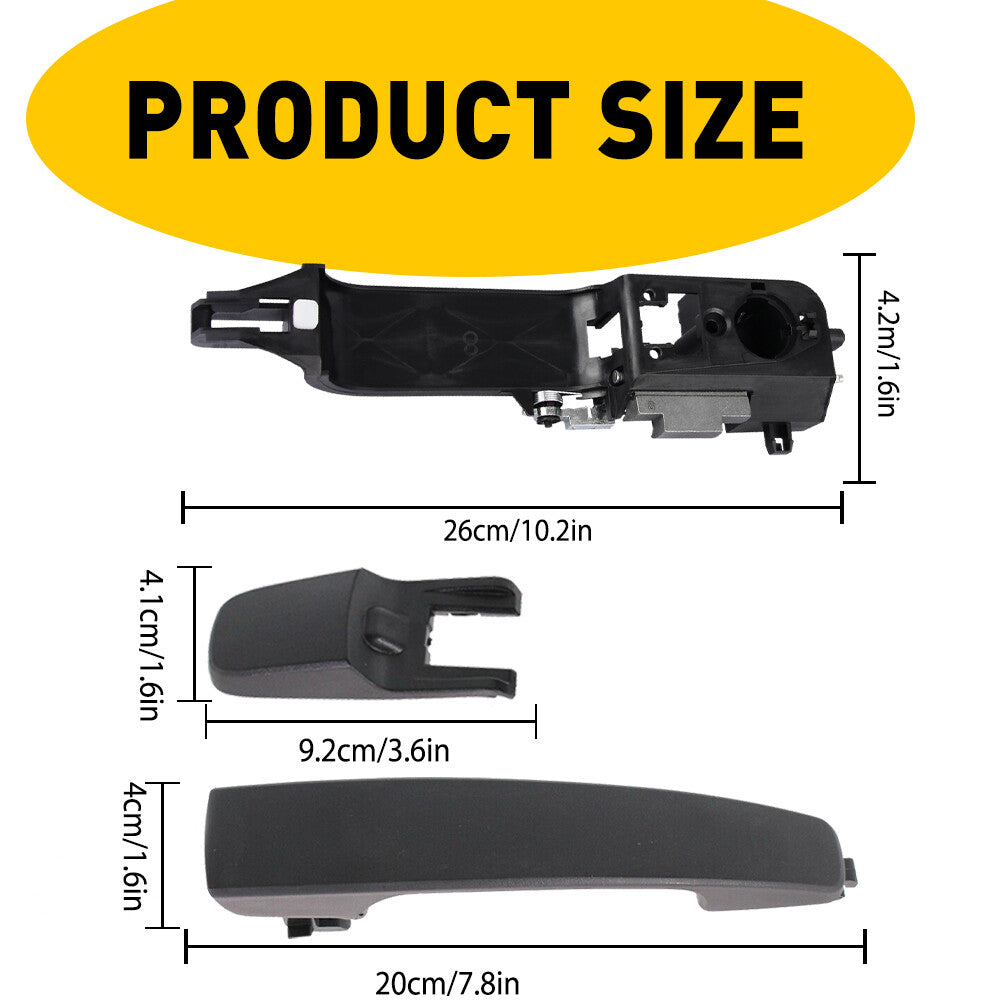 LH Breeze Large Mirror 2008 - 2011 for Ford Edition