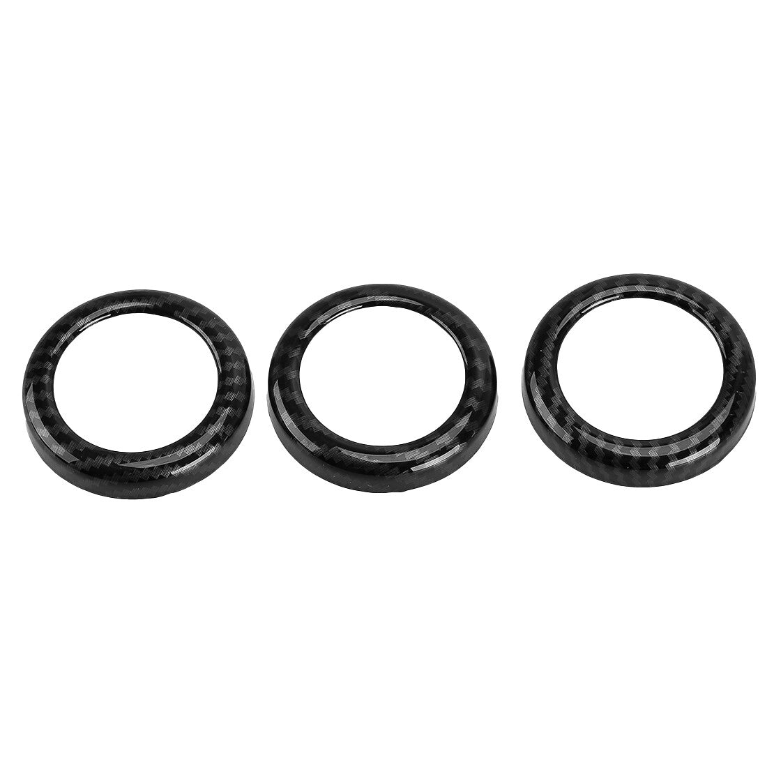 Set A/C Air Conditioner Switch Knob Ring Cover Fit for Nissan 370Z 2009-2020