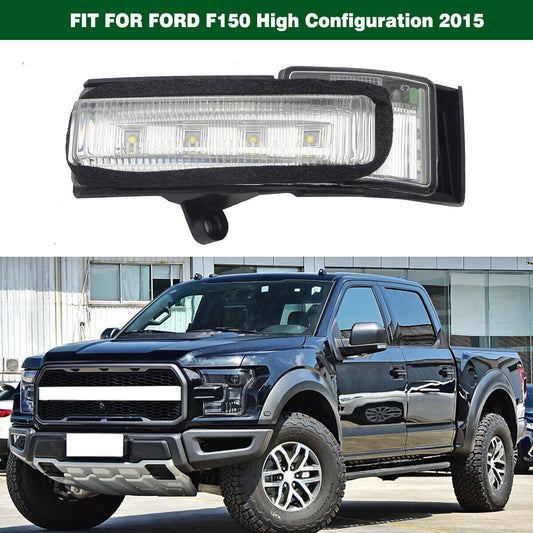 The left-side door wing mirror light/turn signal is suitable for the for Ford F-150 2015-2016.