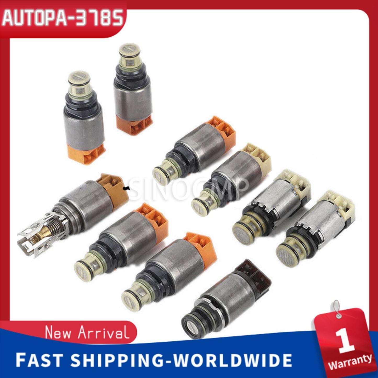 9-Speed Transmission Solenoid Valve 9HP-48 for Land Rover 04752873AA 9HP48